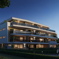 Aussenvisualisierung der Wohnoase Baderstraße
