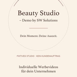Beauty-Studio-Demo – Branding von SW Solutions