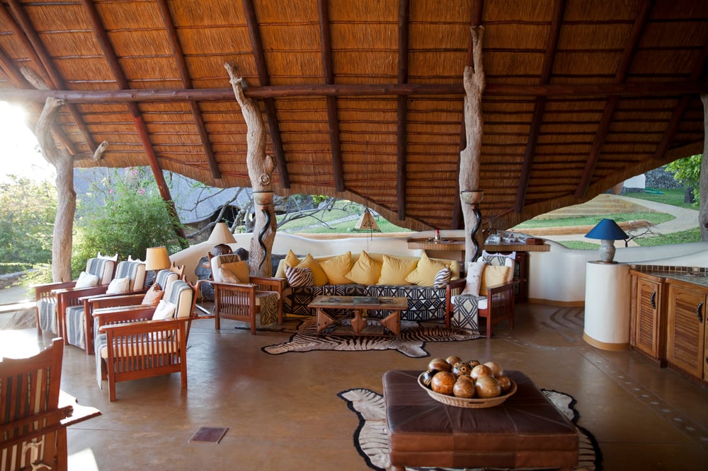 Lapa – das Zentrum der Lodge.