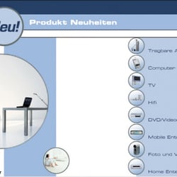microsite sony (für FHRC – kreativ-konzeption, screendesign)