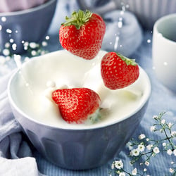 Erdbeeren Moodaufnahme
