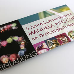 Klappkarte – Einladung