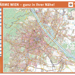 Netzplan für Wien Energie Fernwärme