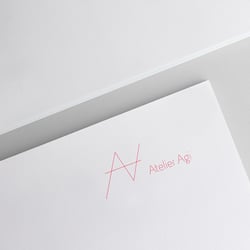 Briefpapier für Atelier Agi, Detail