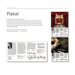 Plakat zur Schrift „Scala“