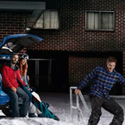 Megaposter Skisport-Orte, MINI