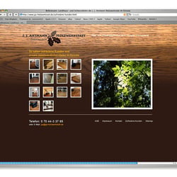 Holzwerkstatt Webseite