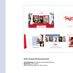 MAX MAGAZIN – Corporate Designer, Grafikdesigner, Mediengestalter, Designer Digial und Print