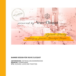 VEUVE CLICQUOT  – Corporate Designer, Grafikdesigner, Medien