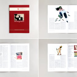 Magazin für das Luxemburgische Bildungsministerium. Sonderausgabe zu „Hans Christian Andersen”. Komposition, Satz und Layout