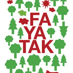 T-Shirt-Entwurf für das Open-Air-Festival Fayatak
