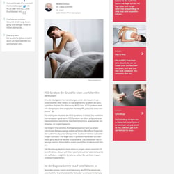 Gynolog.de Artikelauszug – PCO-Syndrom