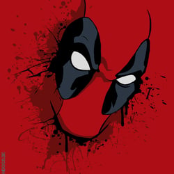 Deadpool Splatter – FanArt Design