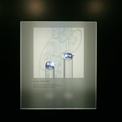 Eterna und Porsche Design, Uhrwerk Exponat, Baselworld