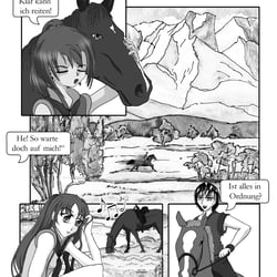 Manga-Comic Jugendbuch „Verflixtes Wolfsgeheul“