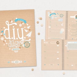 DIY DIARY / wochenplaner mit 52 ideen zum selbermachen
