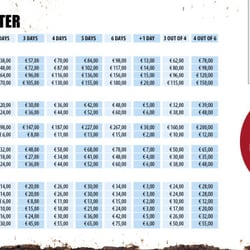 Flyer Winter Rentals (Kunde: Die Börse)