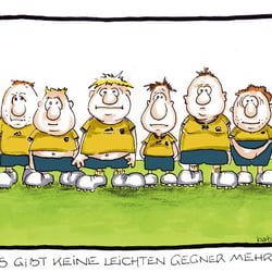 es gibt keine leichten Gegner mehr…