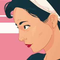Audrey – Kunstprint