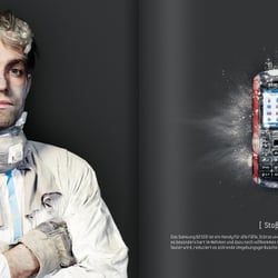 Projekt: B2B Folder Samsung B2100 • Agentur: Hello AG
