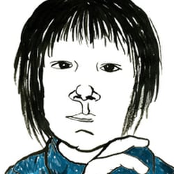 ink and crayons