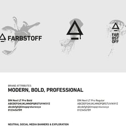 Logo & Multi-Color Identity „Farbstoff“