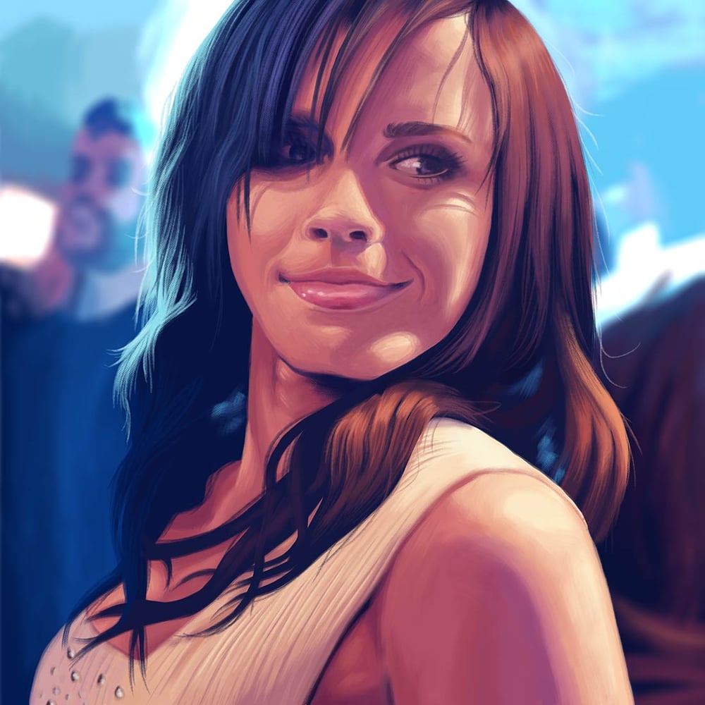 Portrait: Emma Watson (The Bling Ring)