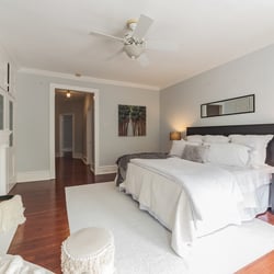 Clean Interior Bedroom Design with Natural Lighting