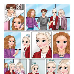 TopModel Comic | 2von4, 2019, für Depesche