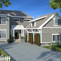 3D-Aussenputz Wohndesign