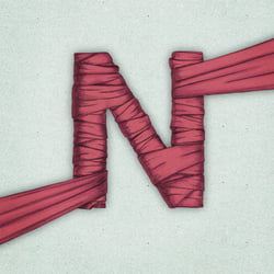 Lettering „N“