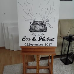 Handgemalte Bilder