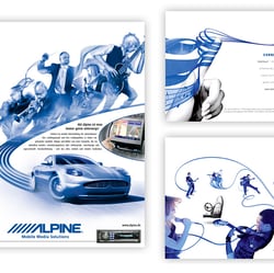 Anzeigenserie Alpine Electronics