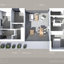 Rendering Grundriss 1