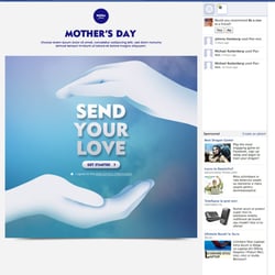 Nivea Facebook App – Muttertag