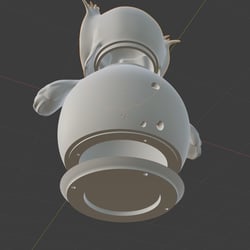 Blender- Prototyp Aufbau