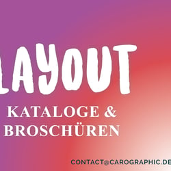 Werbeagentur Freelancer Grafikdesign Kataloge Broschüren Print Design B2B