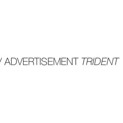 // Advertisement_Chewing Gum „Trident“, BAU Barcelona