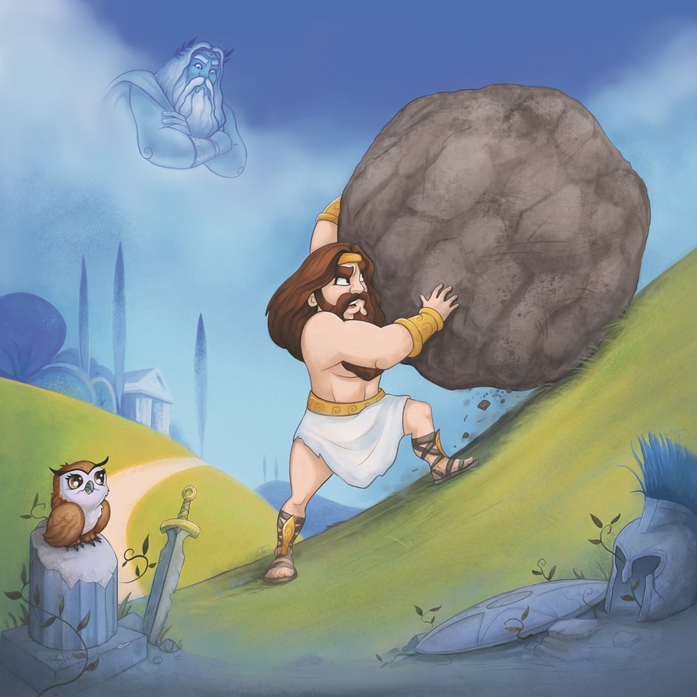 Coverentwurf: „Griechische Sagen Vol. 1“