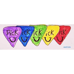 Inktober-21 Tag 10 – Thema:Pick. Let’s rock Pick!
