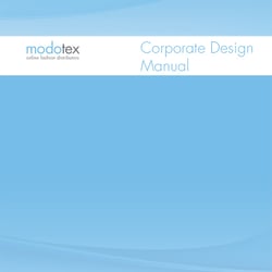 Corporate Design für die modotex GmbH