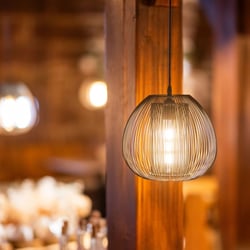Licht im Restaurant