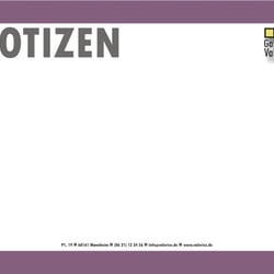 Projektarbeit „CD Galerie“ (fiktiv) – Schreibblock A5