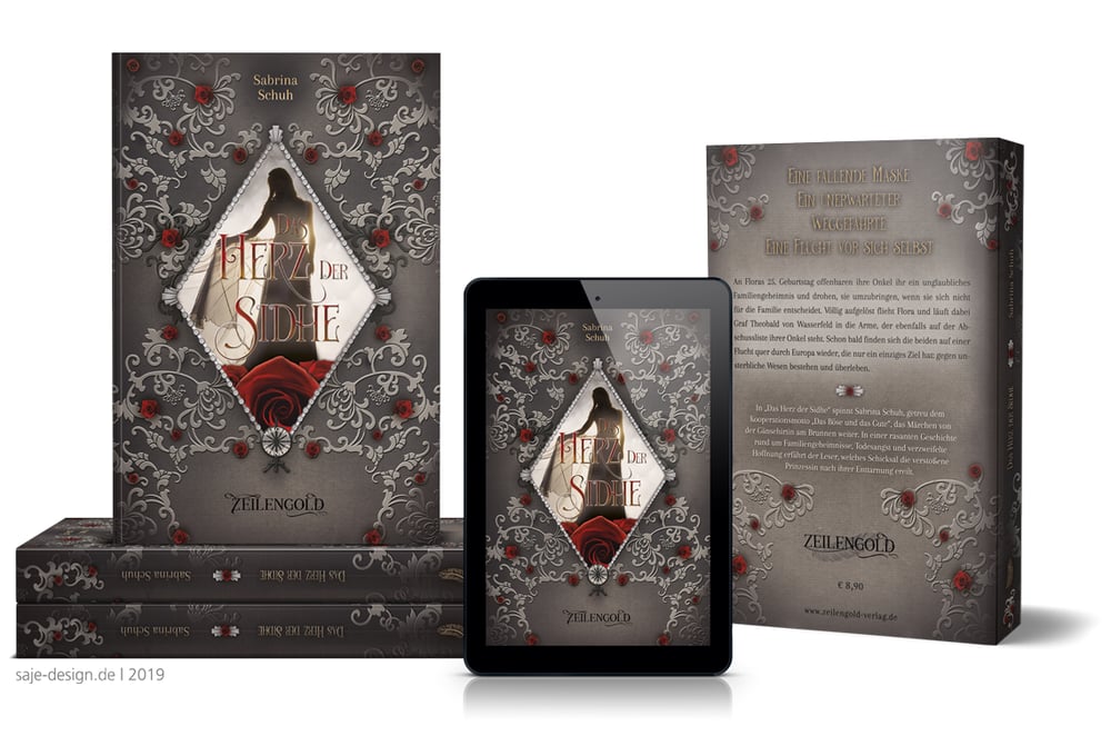 Coverdesign: Das Herz der Sidhe, Zeilengold Verlag