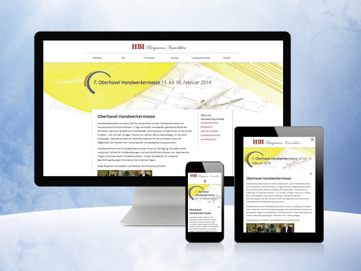 HBI Webseite Oberhavel Handwerkermesse