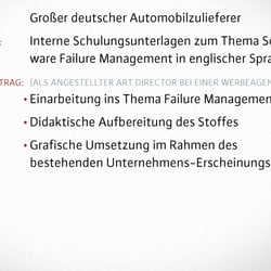 Interne Schulungsunterlagen