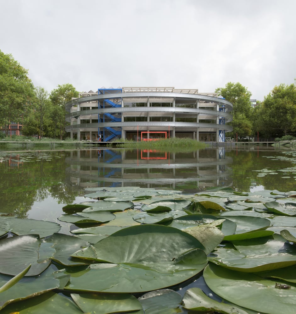 3D Renderings des Brainergy Hubs – Innovation in Jülich