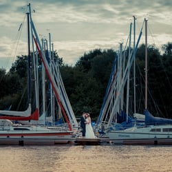 After Weddingsshoot am Bostalsee / Saarland