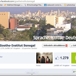 Goethe-Institut Senegal, Dakar; Facebook