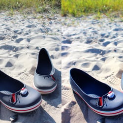 Schuhe (Farbe, Schärfen)